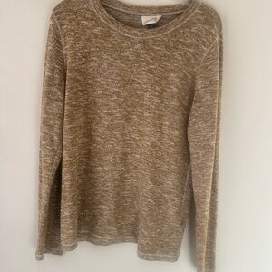 Universal Thread Tan Crew Neck Sweater, size large